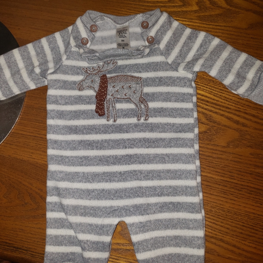 Just One You Warm Jammies size 3 months